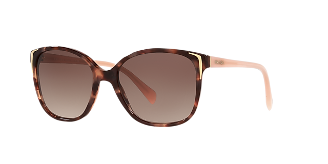 Prada PR 01OS Conceptual 55 Polarized Brown Gradient & Havana Polarised  Sunglasses | Sunglass Hut United Kingdom