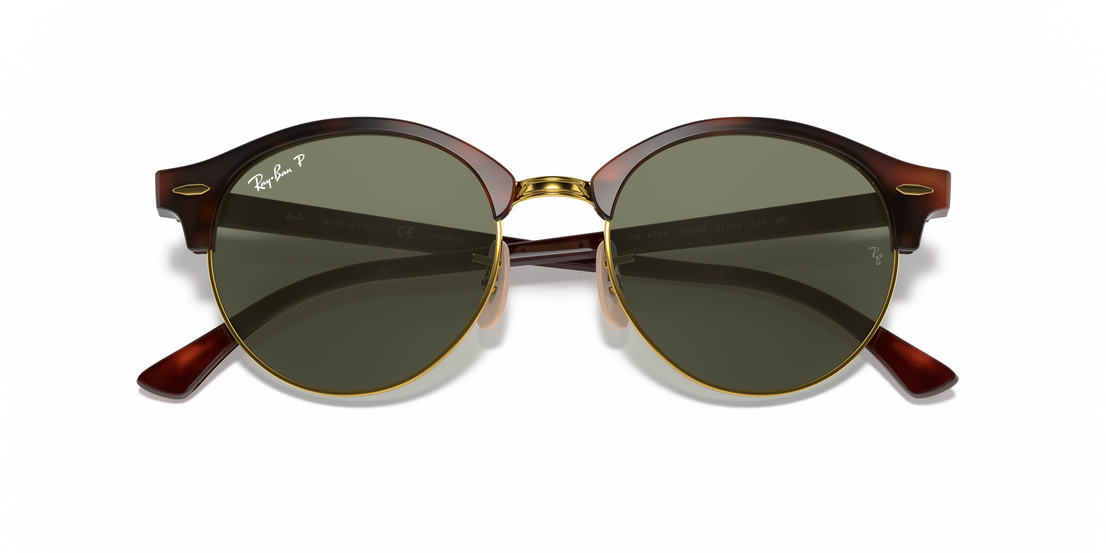 ray ban clubround classic polarized