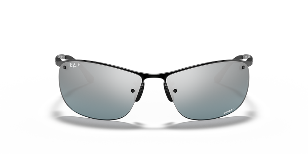Ray-Ban RB3542 Chromance 63 Grey & Black Polarized Sunglasses | Sunglass  Hut USA