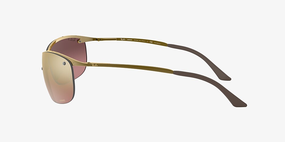 Ray Ban Rb3542 Chromance Purple Mirror Chromance Polarized Brown Polarized Sunglasses Sunglass Hut Usa