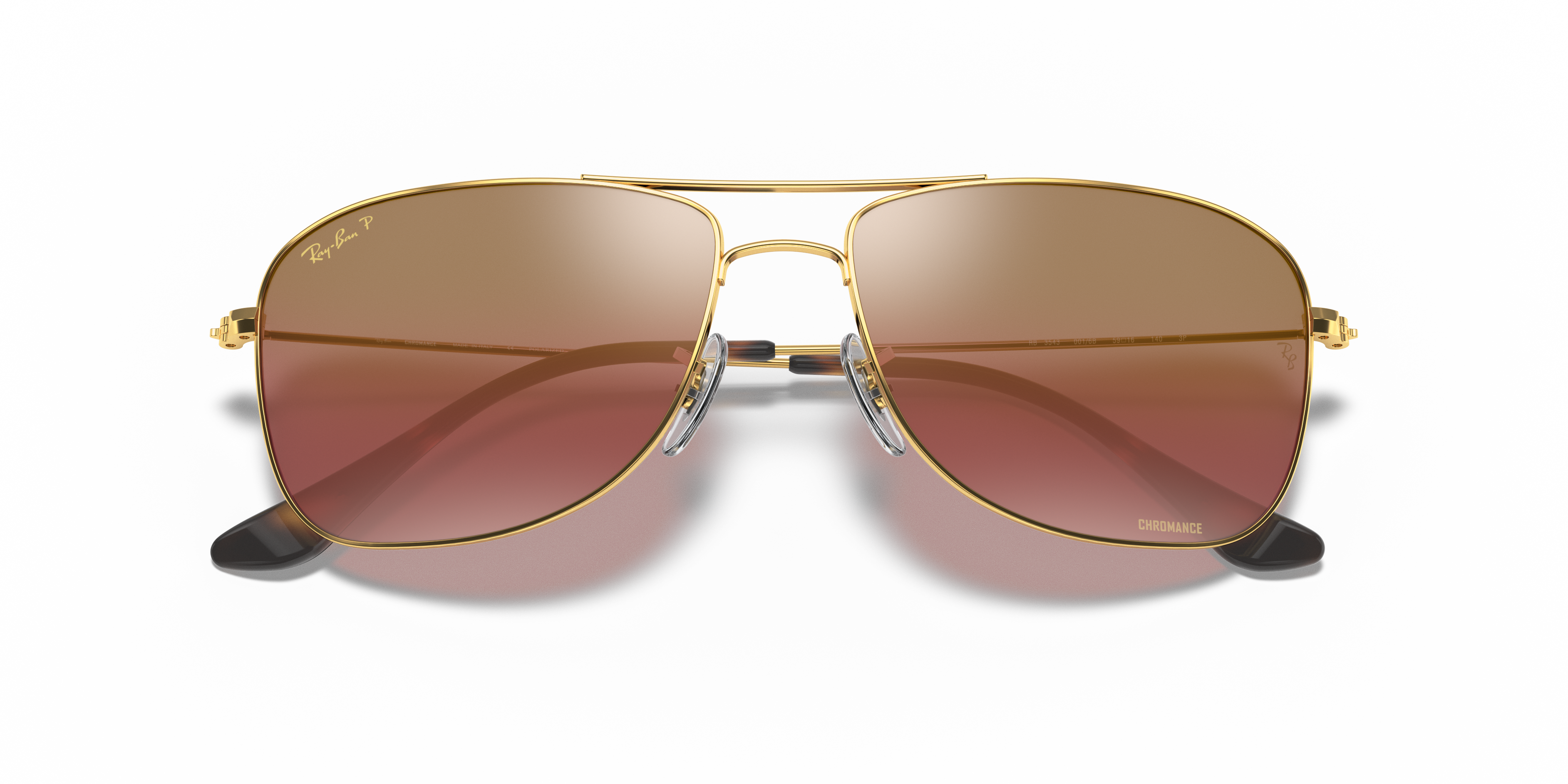 silver aviators with blue lenses