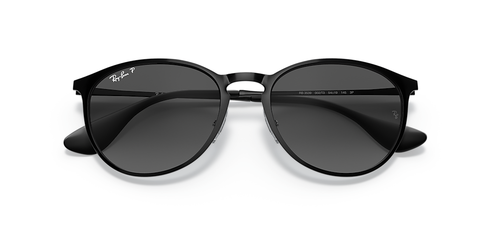 Sage Patent Perceive Ray-Ban RB3539 Erika Metal 54 Polarized Grey Gradient & Black Polarized  Sunglasses | Sunglass Hut USA