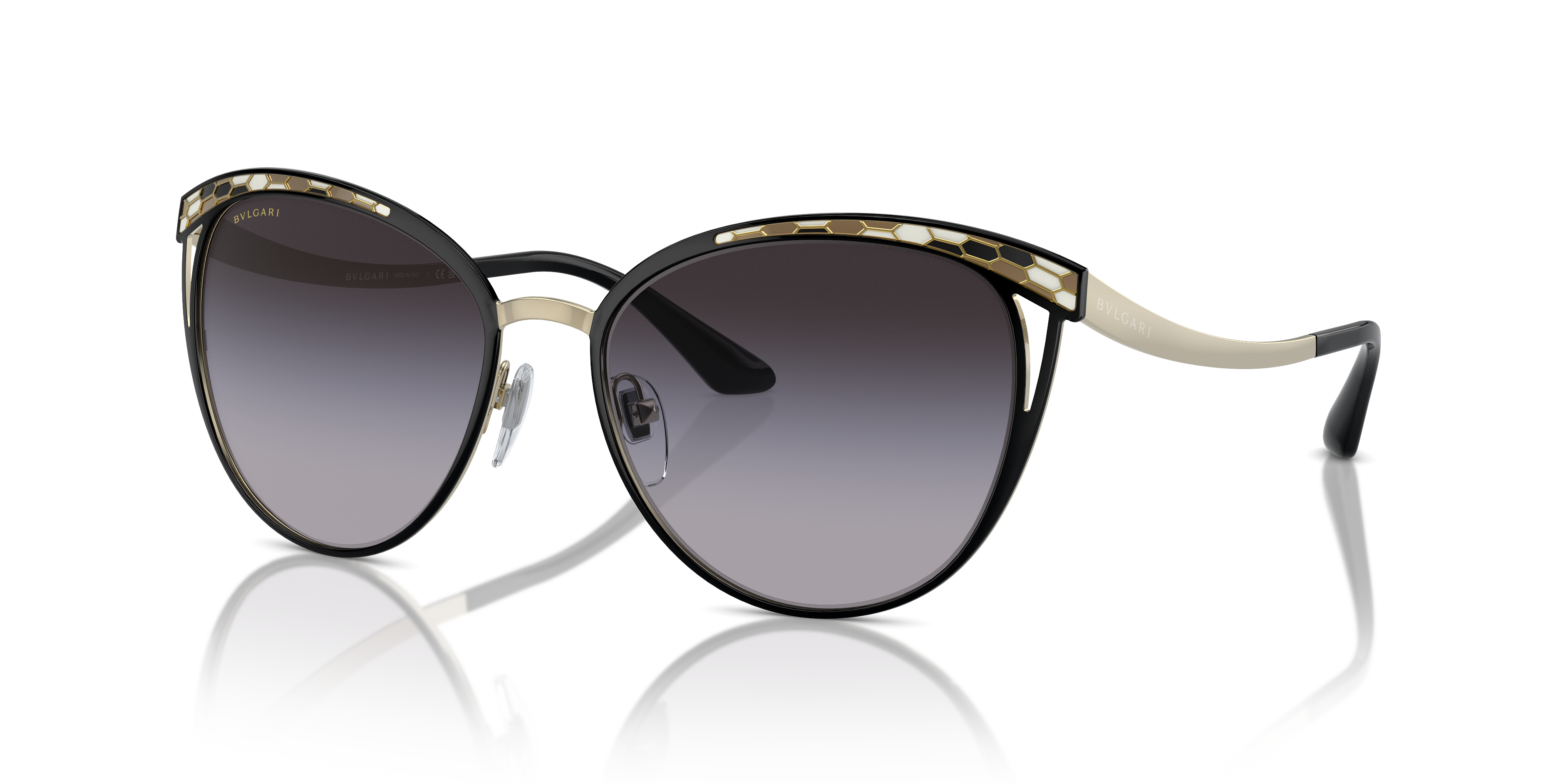 Bvlgari Sunglasses 8144-B 501/8G 57-19 140 3N Black (No case) | eBay