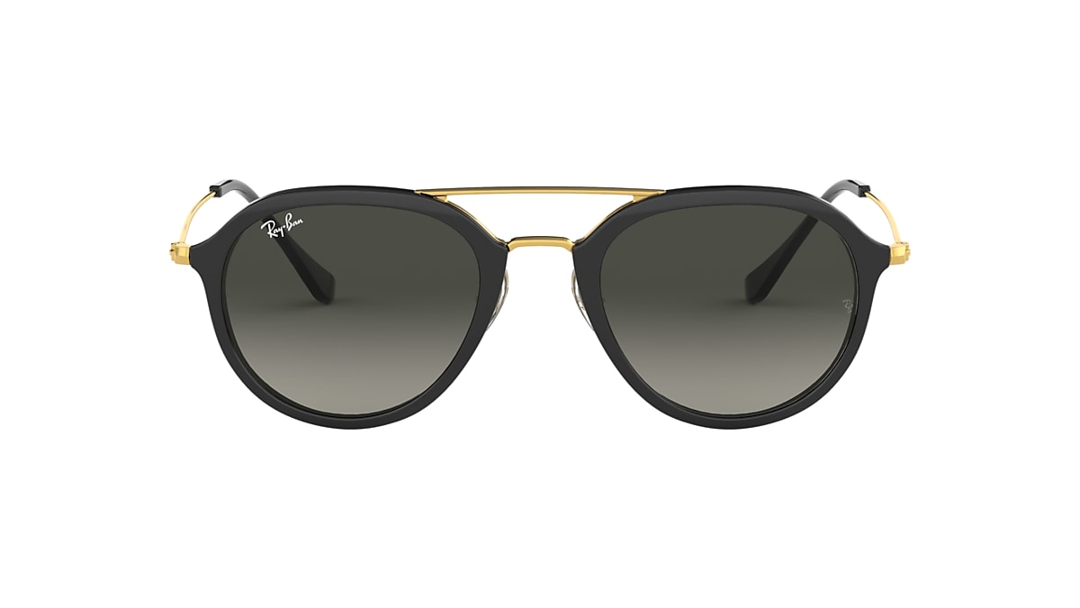 Ray-Ban RB4253 53 Grey Gradient & Black Sunglasses | Sunglass Hut USA