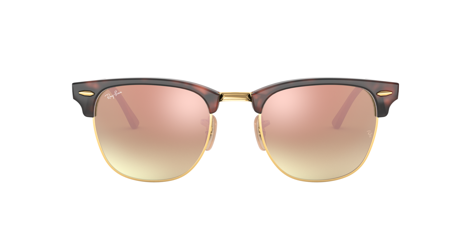 ray ban clubmaster copper flash