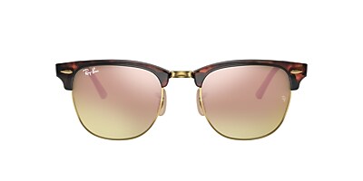 Clubmaster flash hotsell lenses gradient