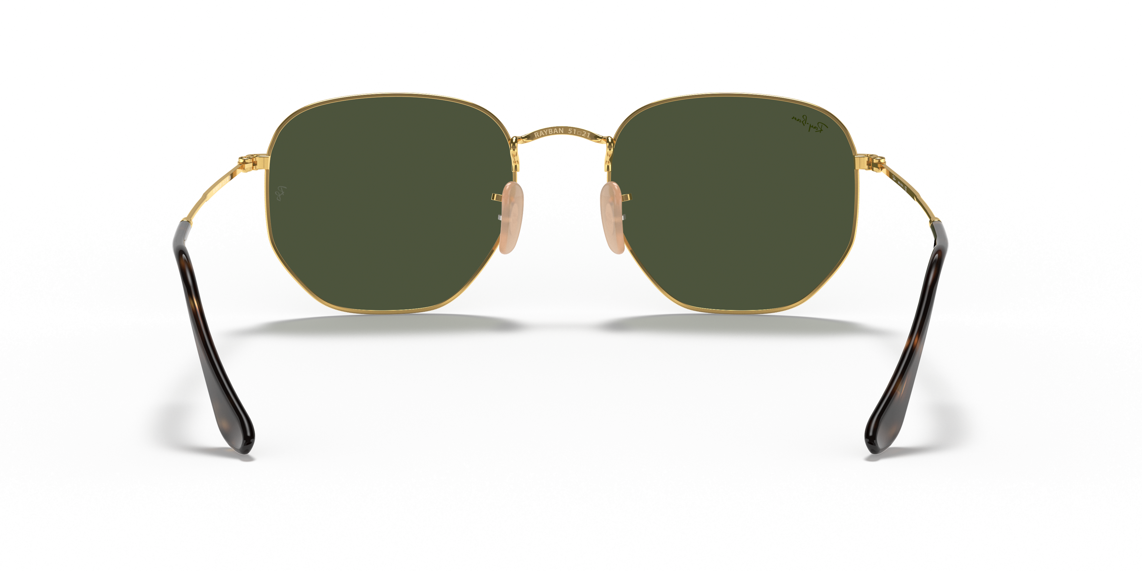 ray ban hexagonal flat lenses sizes