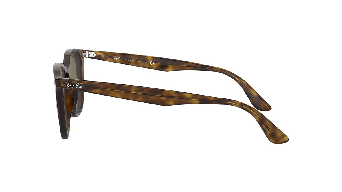 Ray-Ban RB4258F 52 B-15 Brown & Light Havana Sunglasses | Sunglass 