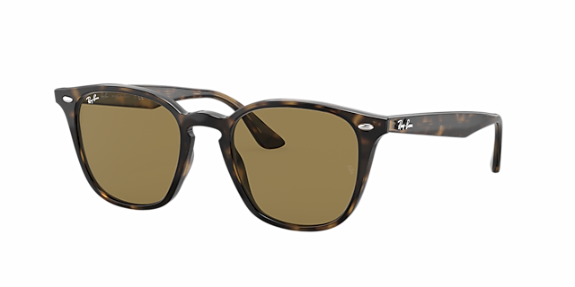 Ray-Ban RB4258F 52 Green Classic & Black Sunglasses | Sunglass Hut USA