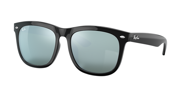 Ray-Ban RB4260D 57 Silver Mirror & Black Sunglasses | Sunglass 