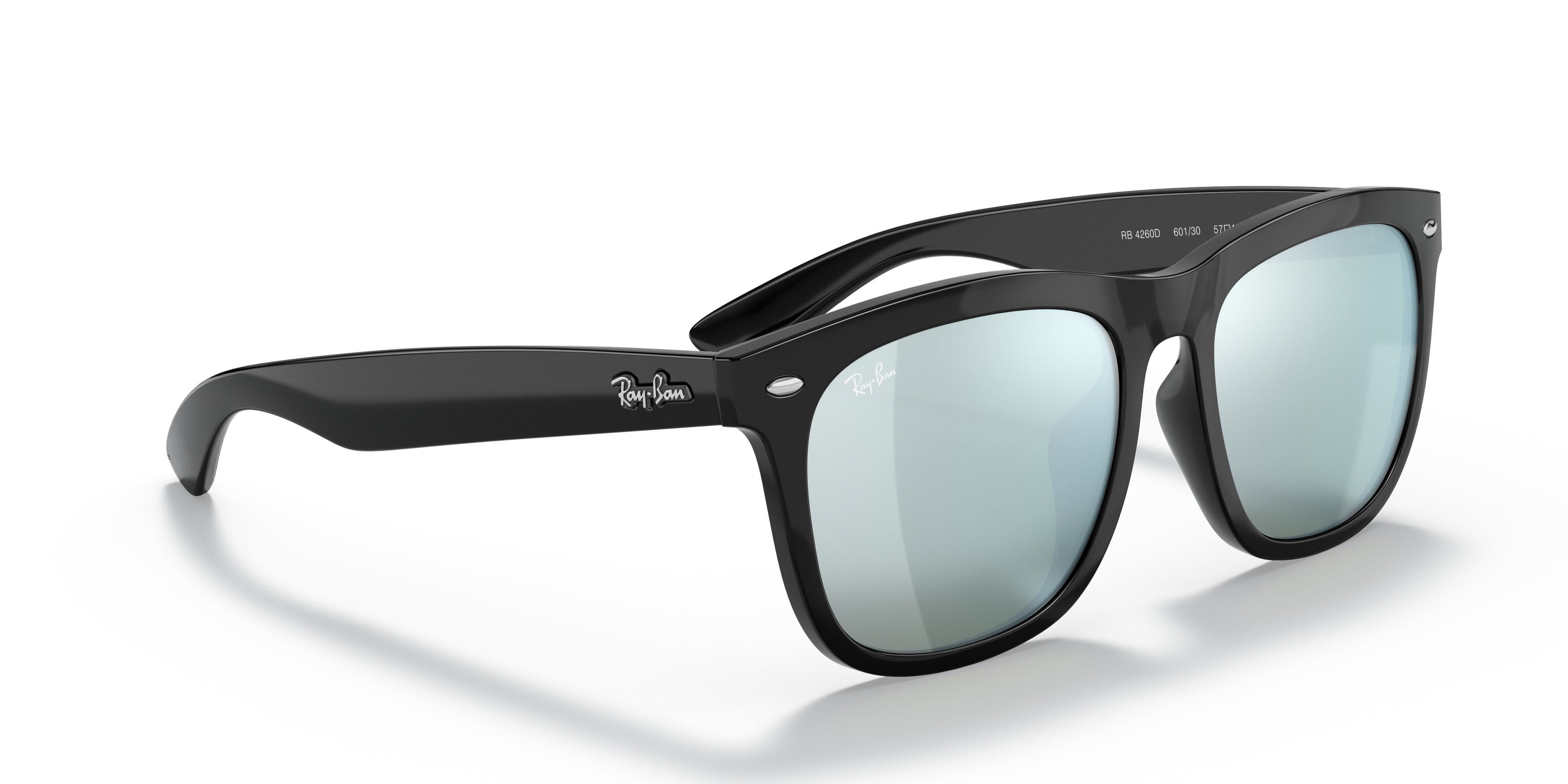 ray ban black mirror