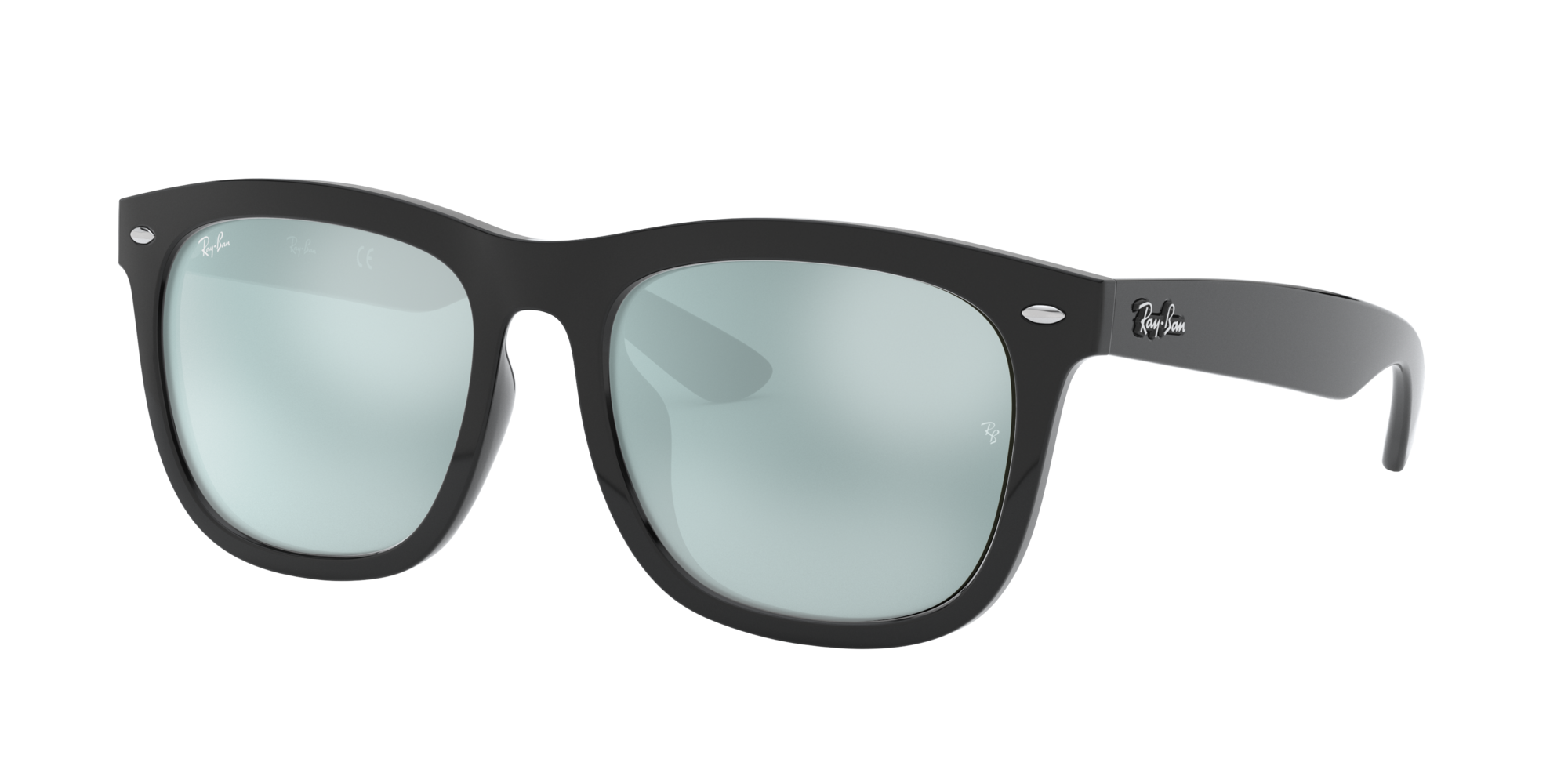 Ray-Ban RB4260D 57 Silver Mirror 
