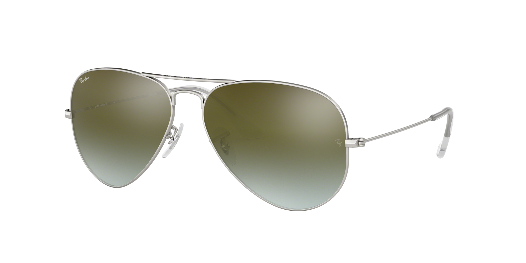 aviator flash lenses gradient