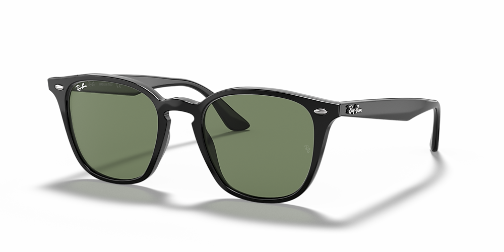 Ray-Ban RB4258 50 Green Classic & Black Sunglasses | Sunglass Hut United  Kingdom