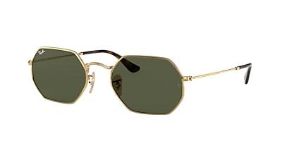 Ray-Ban Octagonal RB3556N Sunglasses - Gold (001)