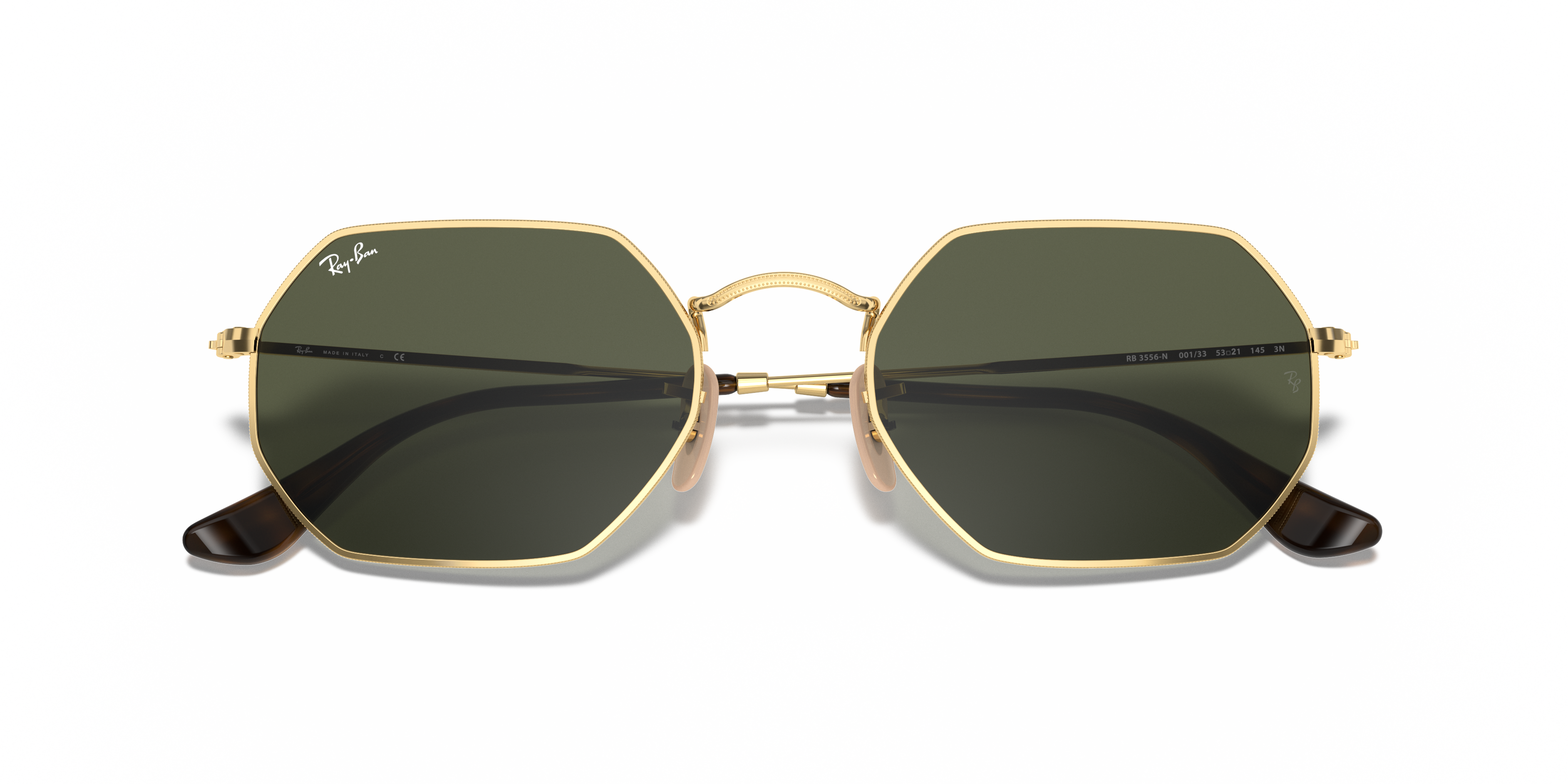 aviator green polarized