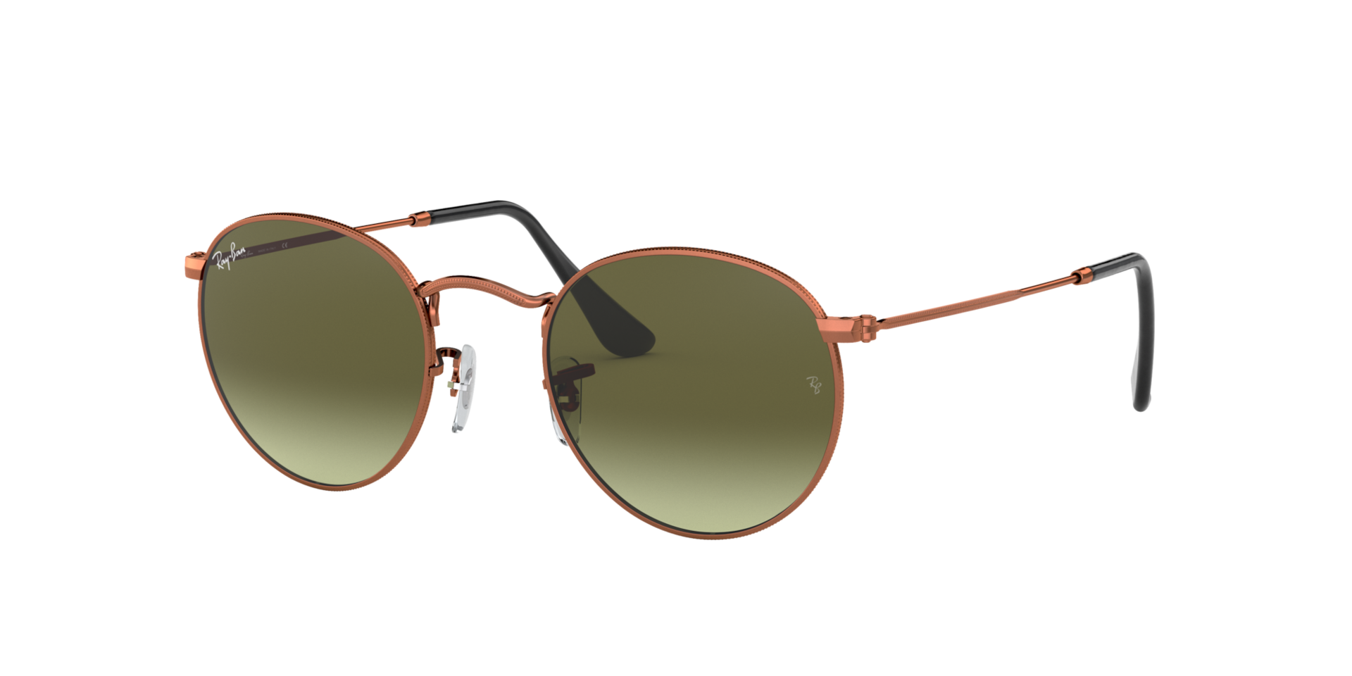Ray-Ban RB3447 ROUND METAL 50 Green 