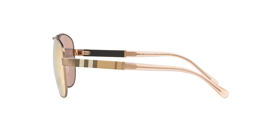 公式通販 バーバリー Burberry レディース メガネ サングラス Be3080 Sunglasses Gold クーポン配布中 交換無料 Quebreiaregra Com Br