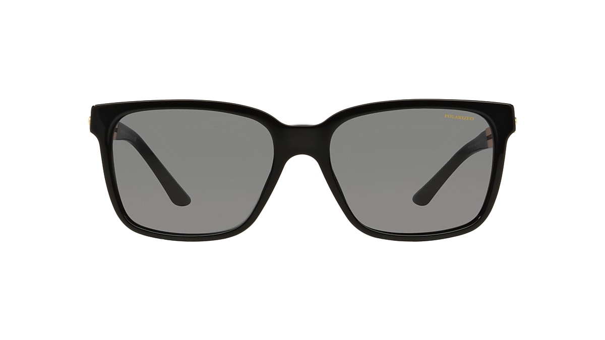 Versace VE4307 58 Dark Grey - Polar & Black Polarized Sunglasses
