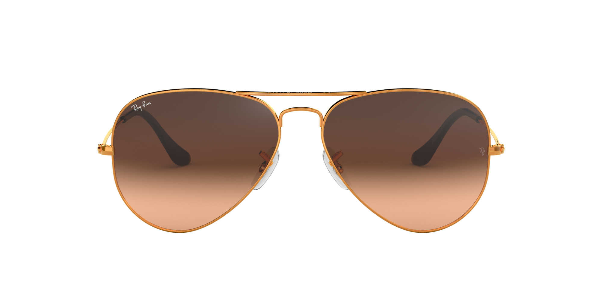 brown aviator sunglasses ray ban