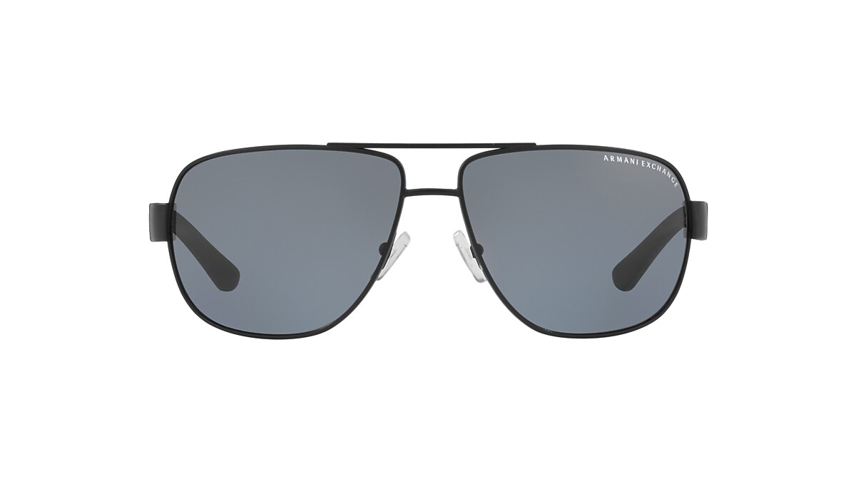 Armani Exchange AX2012S M (62 - 14) with Grey lenses and Black