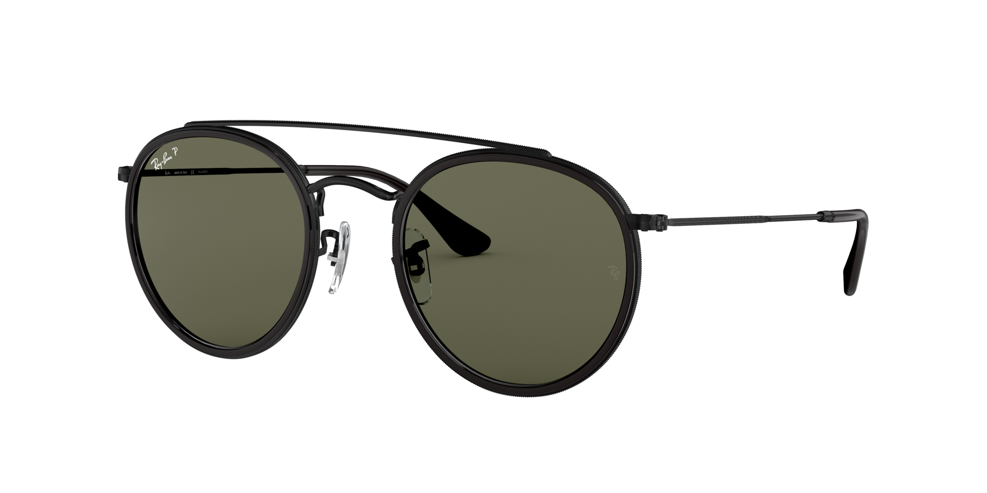 ray ban double round