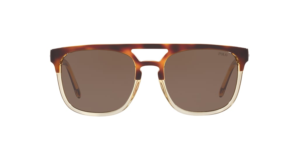 Polo Ralph Lauren PH4125 54 Dark Brown Classic & Tortoise Sunglasses ...