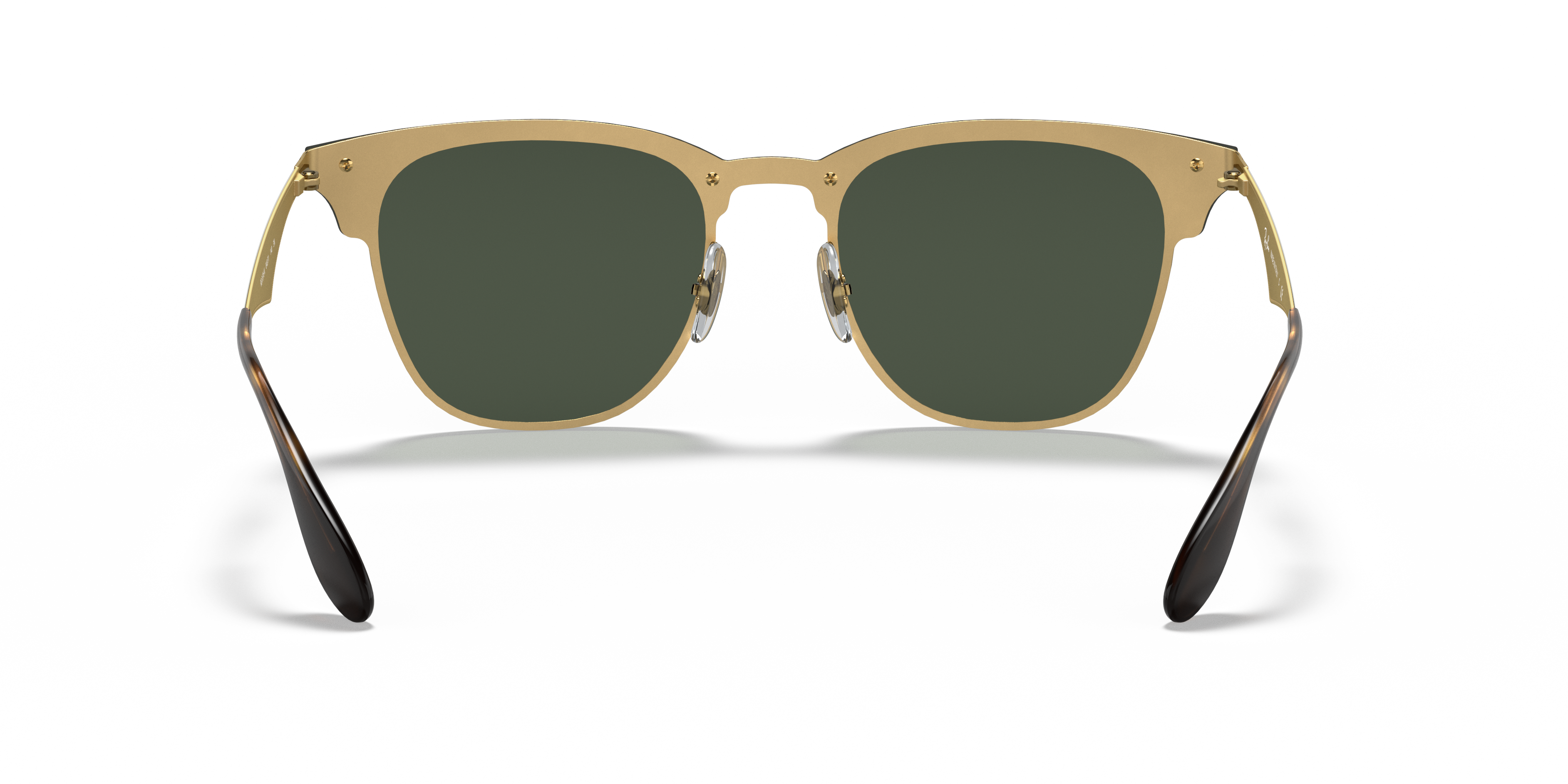 ray ban clubmaster blaze gold