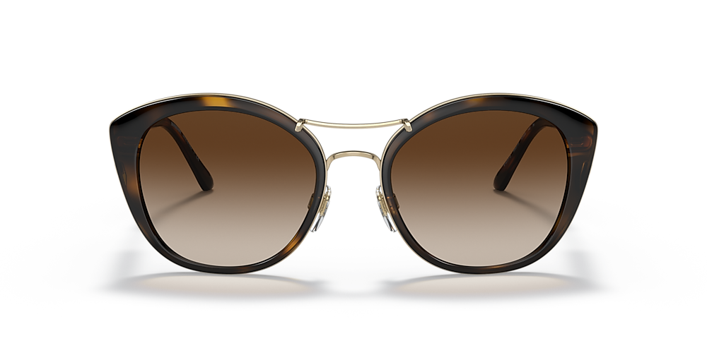 Burberry BE4251Q 53 Brown Gradient & Dark Havana Sunglasses | Sunglass Hut  USA