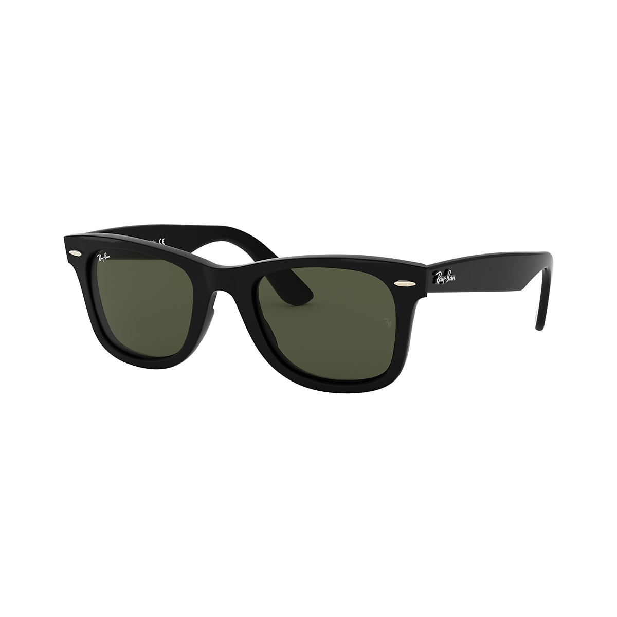 Ray-Ban RB4340 Wayfarer Ease 50 Green Classic G-15 & Black Sunglasses | Hut USA