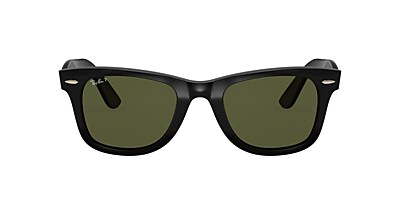 Ray-Ban RB4340 Wayfarer Ease 50 Green & Black Polarised Sunglasses