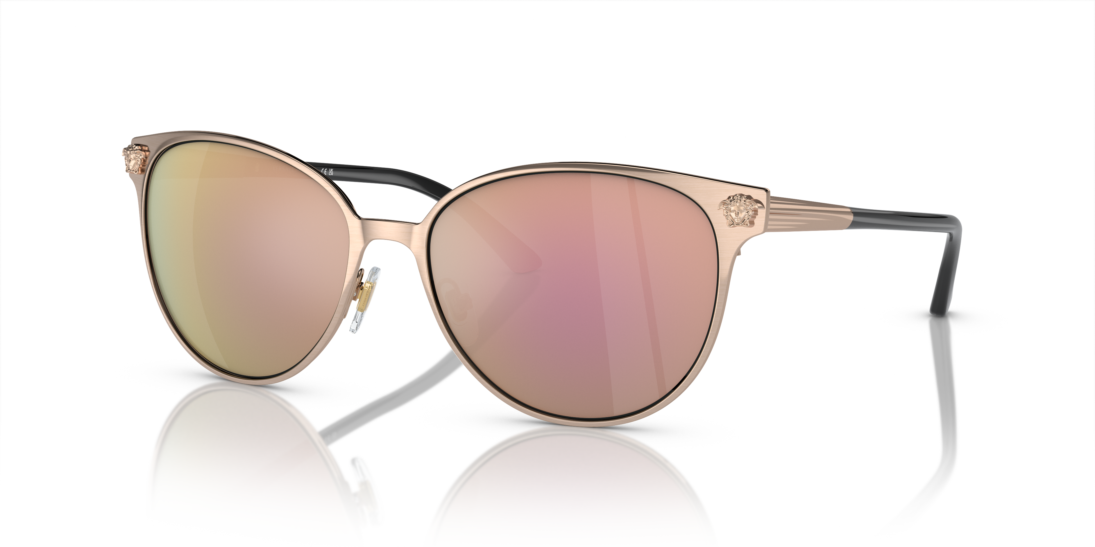 versace pink gold glasses