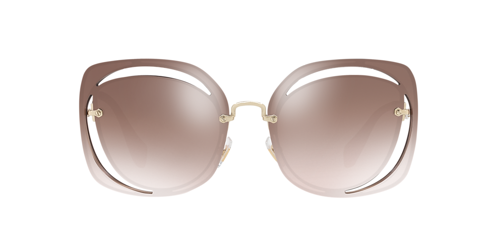 Miu Miu Mu 54ss 64 Copper Gold Sunglasses Sunglass Hut Usa