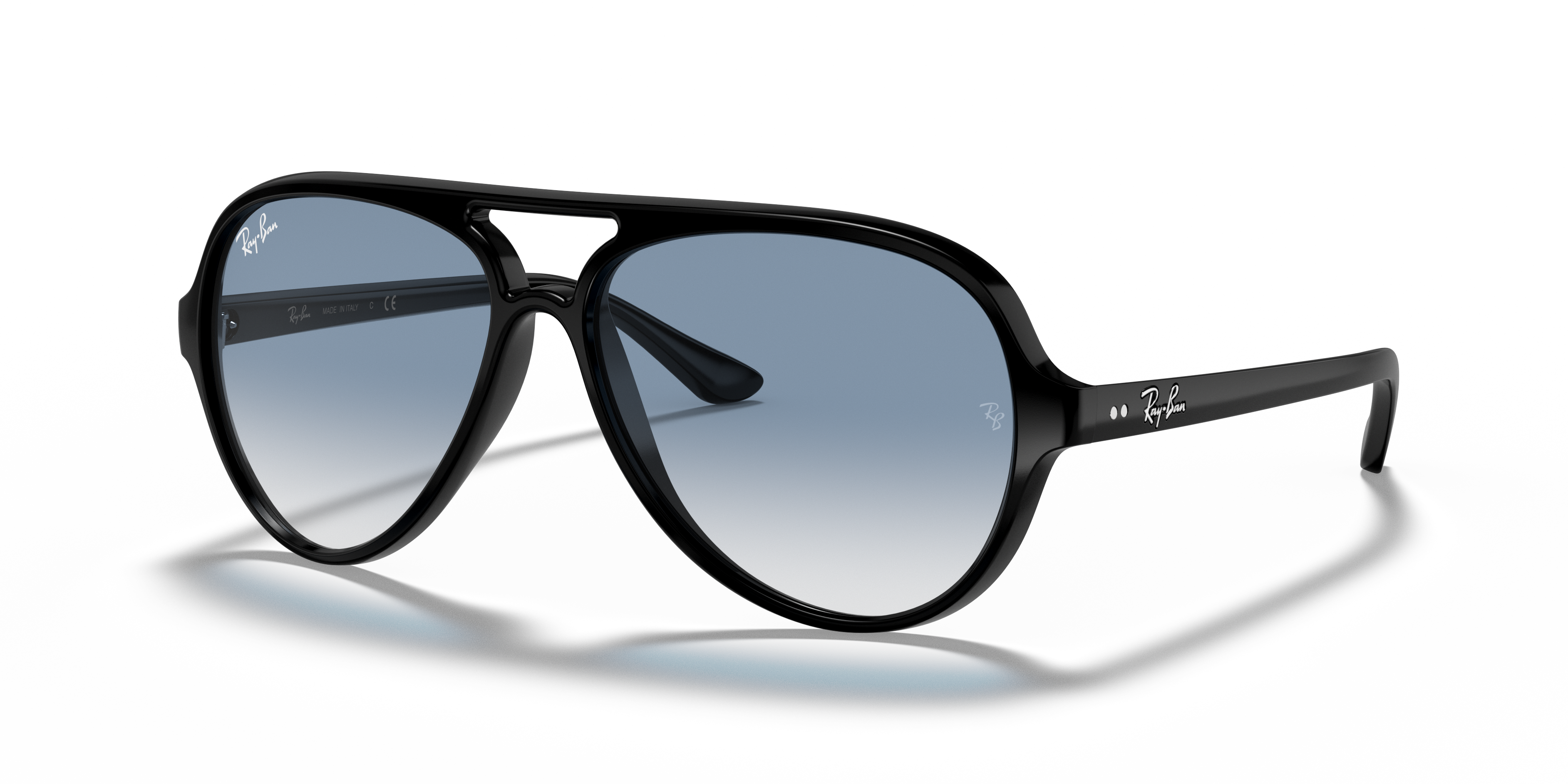 black and white ray ban sunglasses