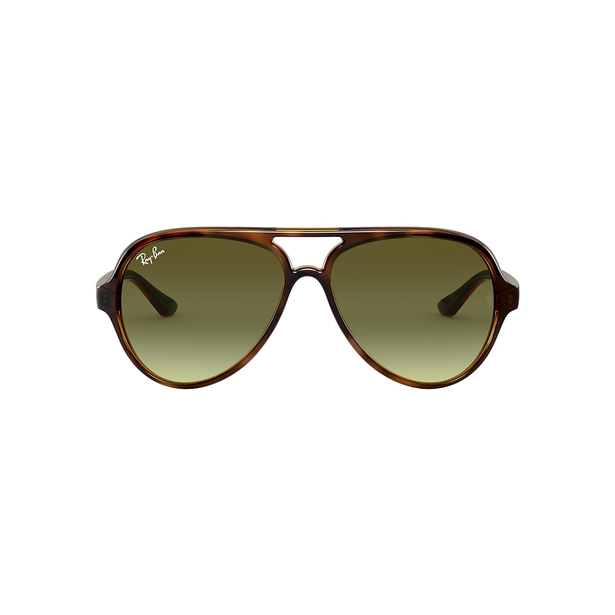 Ray-Ban RB4125 Cats 5000 Classic 59 Green Gradient & Light