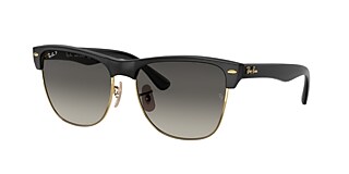 Ray-Ban RB4175 Clubmaster Oversized 57 Polarized Grey Gradient