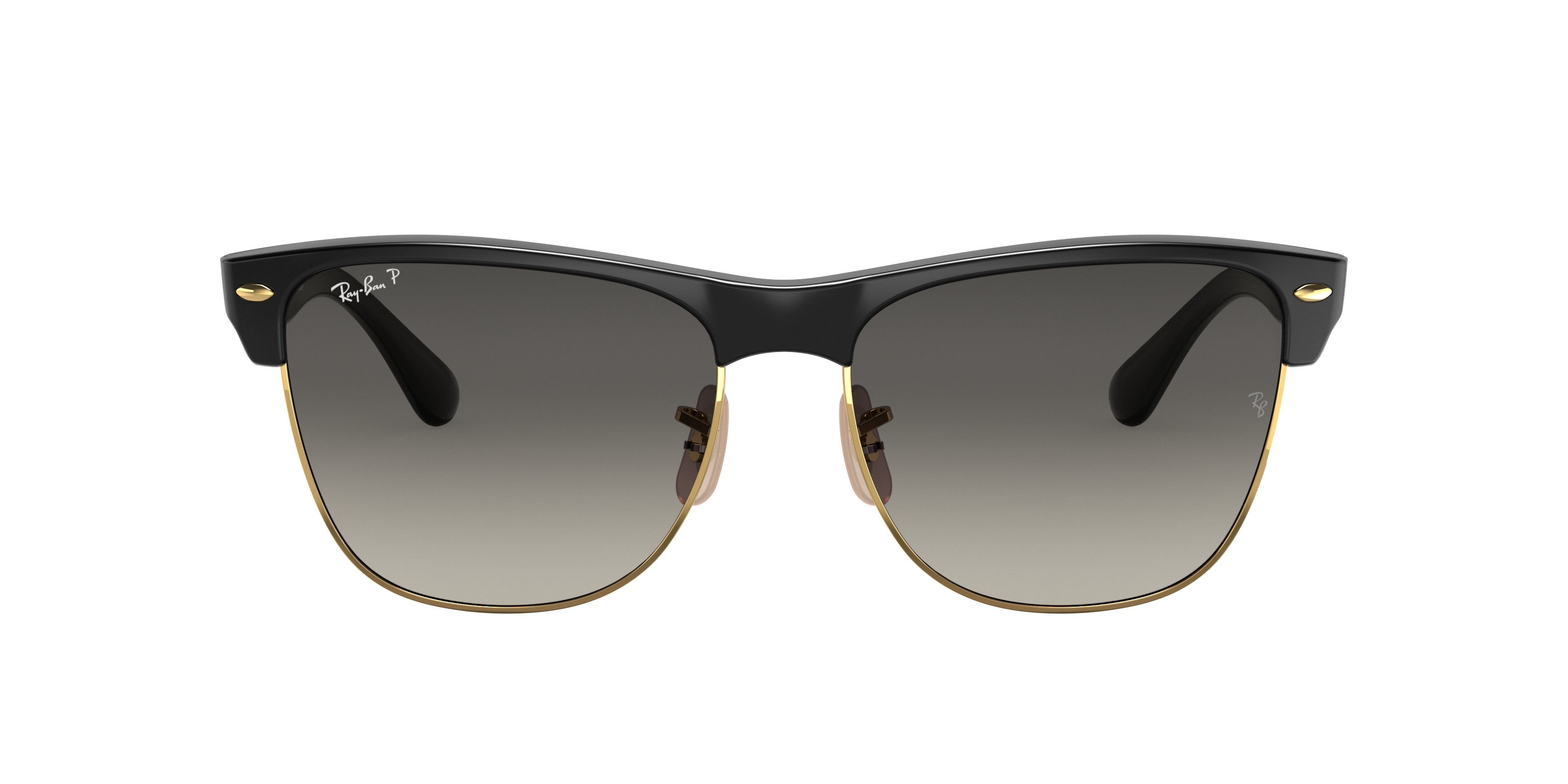 Ray Ban Rb4175 Clubmaster Oversized 57 Polarized Grey Gradient Black Polarised Sunglasses Sunglass Hut Australia