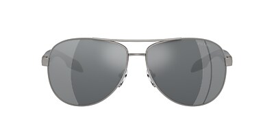 Prada Linea Rossa PS 53PS Lifestyle 62 Light Grey Mirror Black