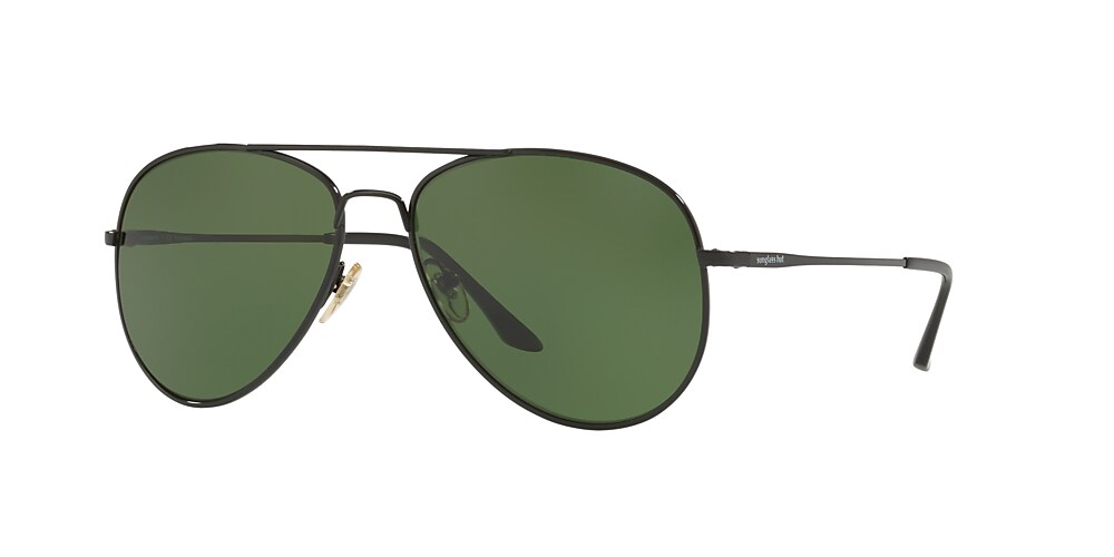 Sunglass Hut Collection HU1001 59 Polarized Green Classic G 15