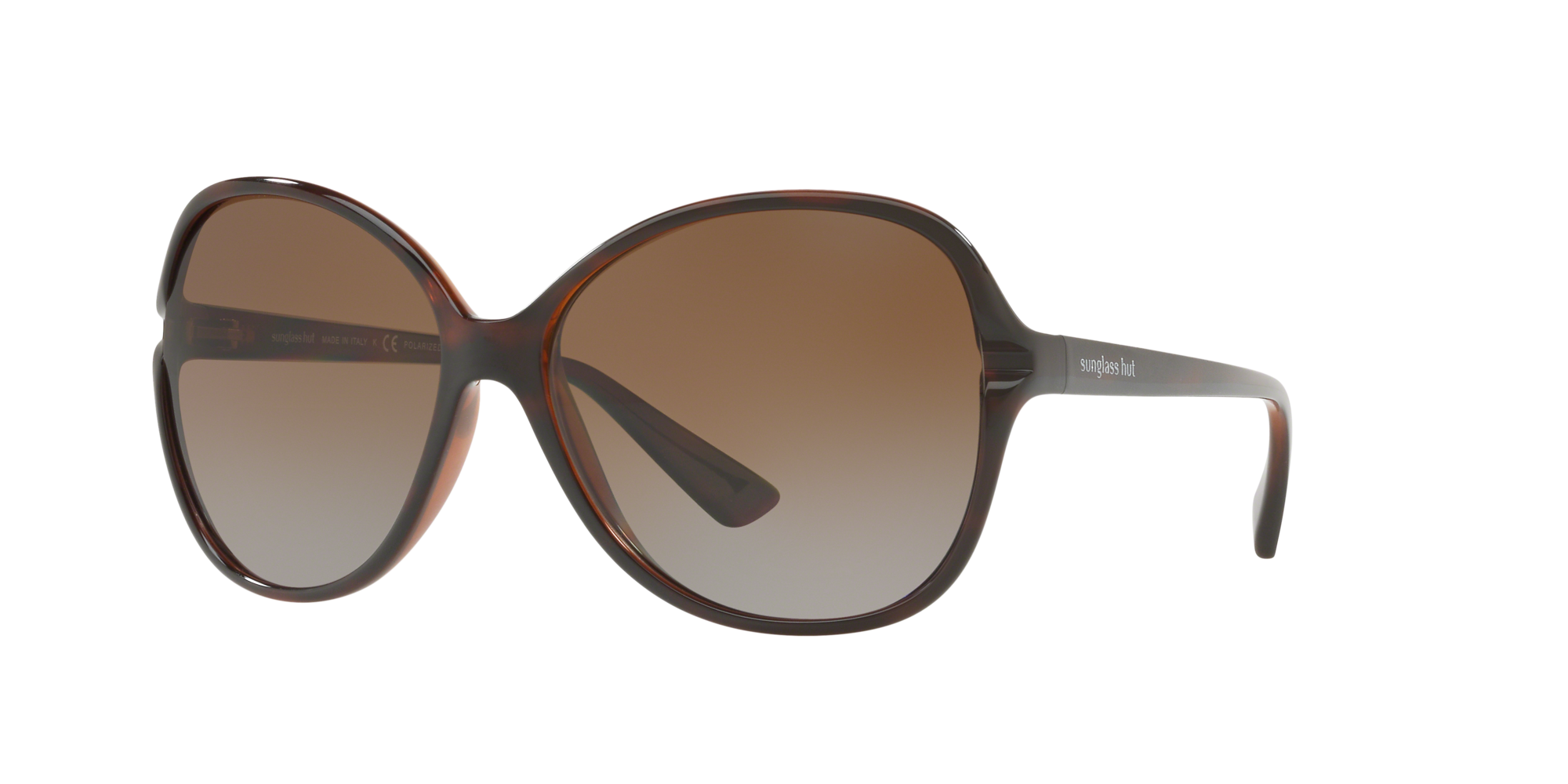 Miu Miu MU 01YS 51 Grey Gradient & Black Sunglasses | Sunglass Hut USA