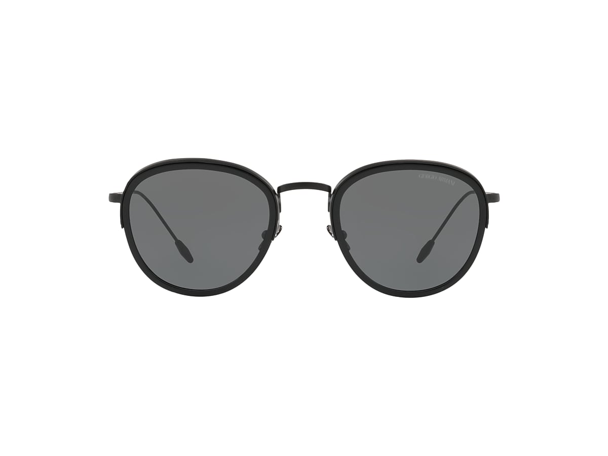 Giorgio Armani AR6068 50 Grey & Black Sunglasses | Sunglass Hut USA