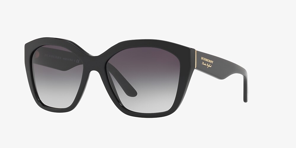 Burberry BE4261F 57 Grey Gradient & Black Sunglasses | Sunglass Hut USA