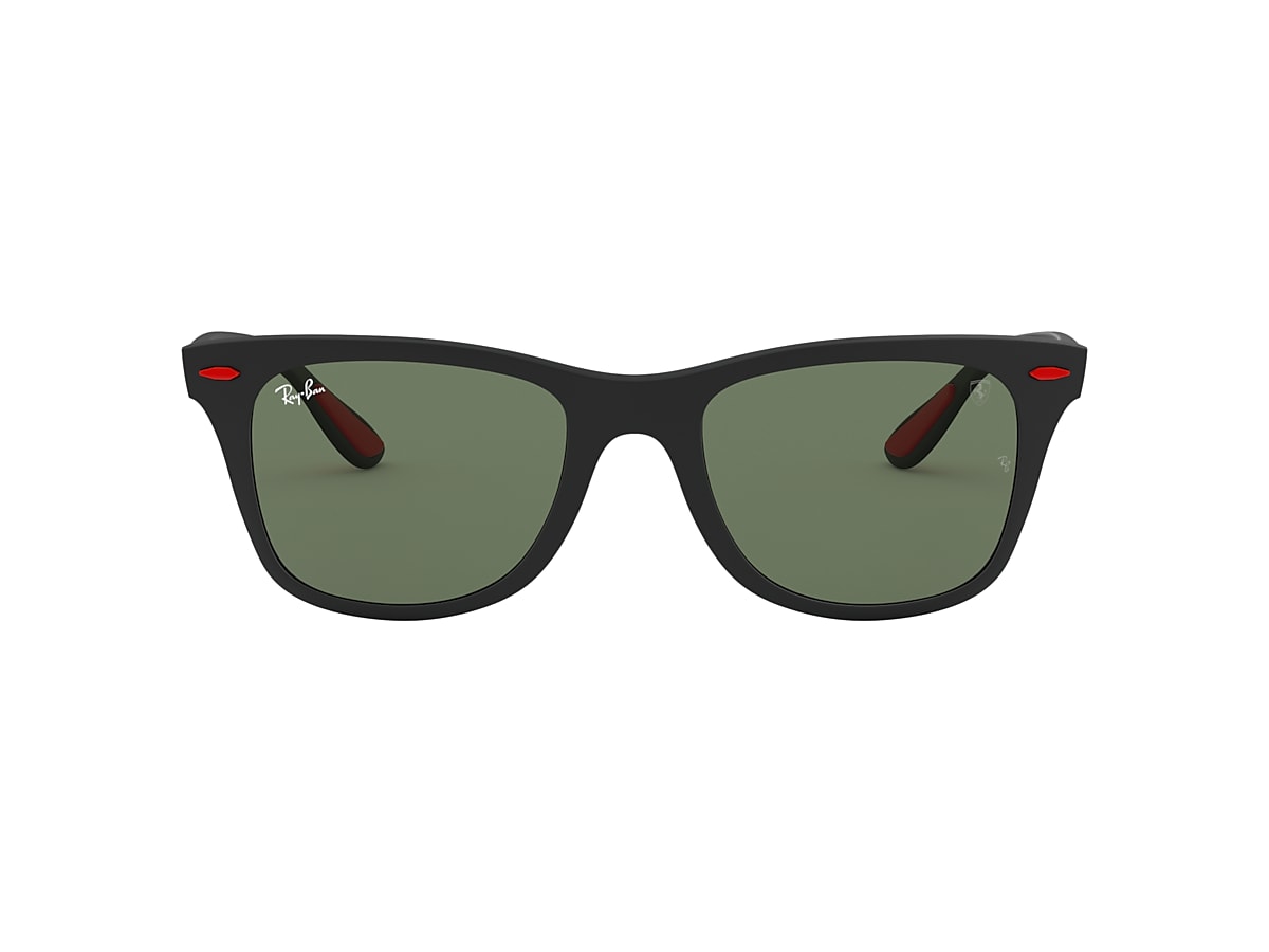 Avanzar blanco lechoso Tesoro Ray-Ban RB4195M Scuderia Ferrari Collection 52 Green Classic & Black  Sunglasses | Sunglass Hut USA