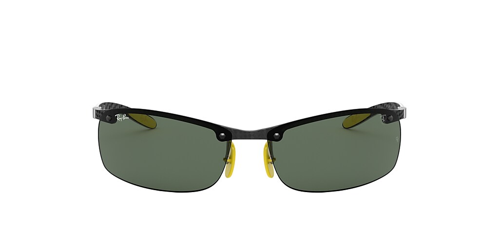 RayBan RB8305M SCUDERIA FERRARI COLLECTION 64 Green & Black Sunglasses