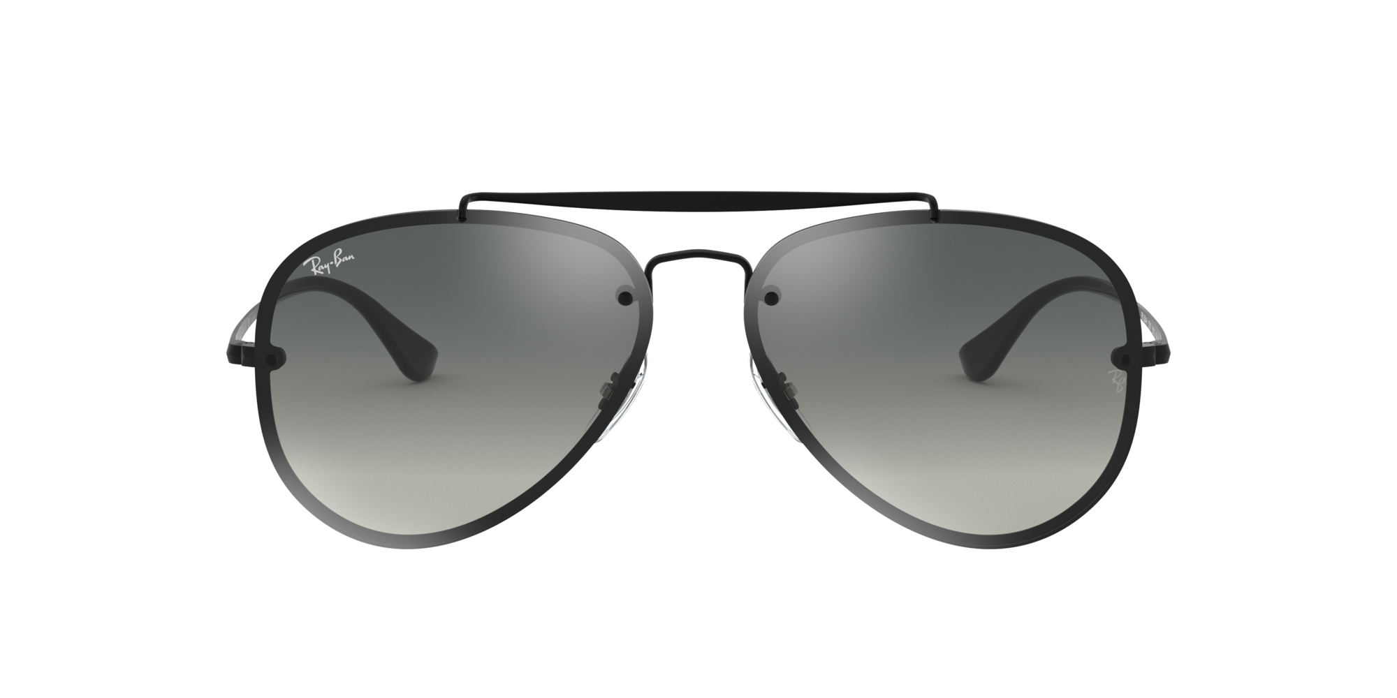 ray ban blaze aviator black