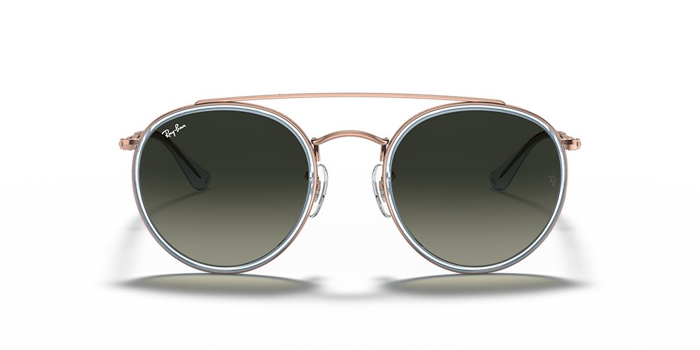 kiem matras Monet Ray-Ban RB3647N Round Double Bridge 51 Grey Gradient & Copper Sunglasses | Sunglass Hut Australia kiem matras Monet Ray-Ban RB3647N Round Double Bridge 51 Grey Gradient & Copper Sunglasses | Sunglass Hut Australia