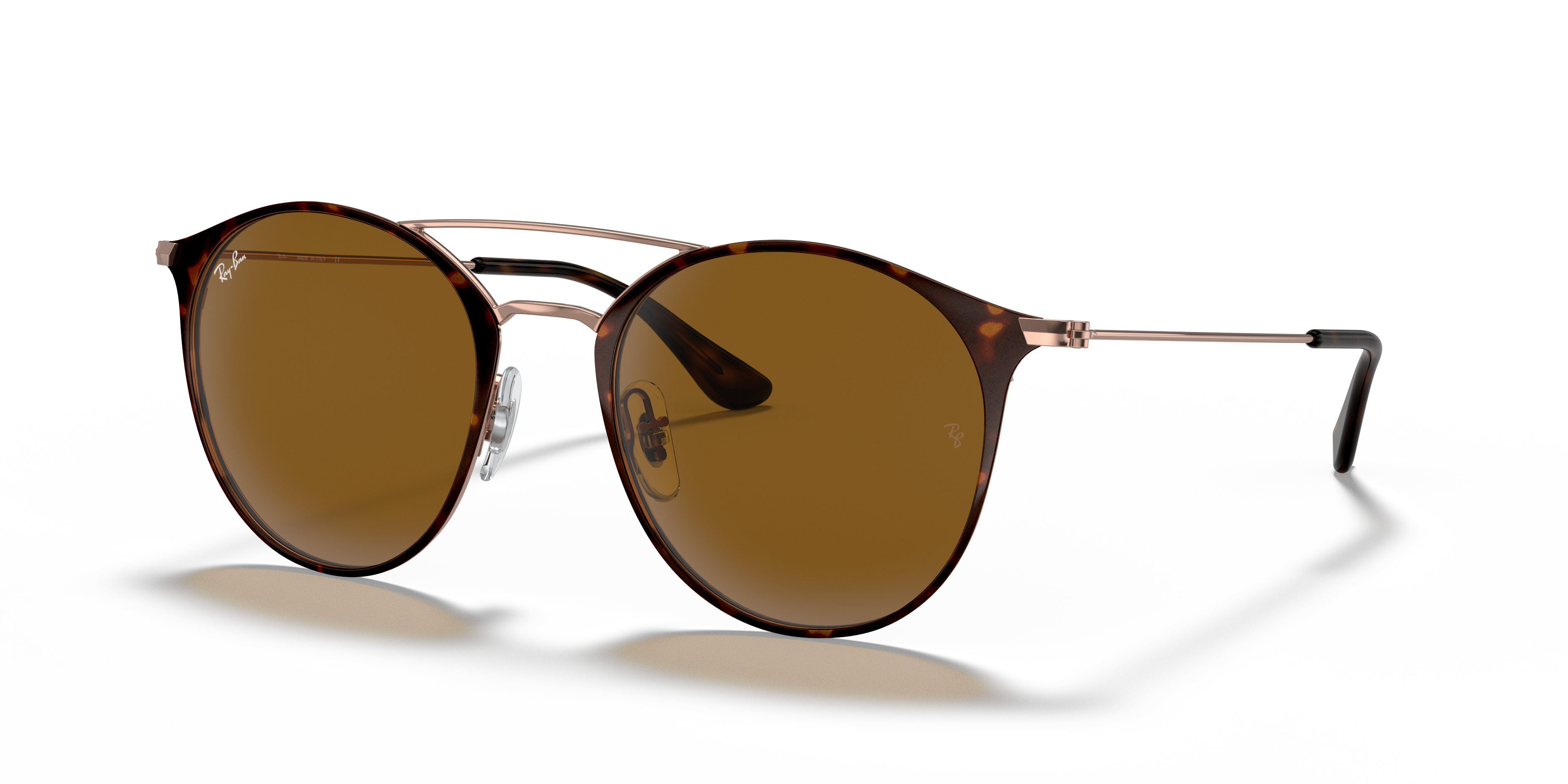 ray ban 3546 gold top beige