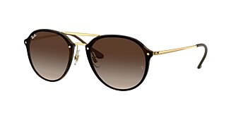 Ray-Ban RB4292N Blaze Double Bridge 61 Brown Gradient & Light