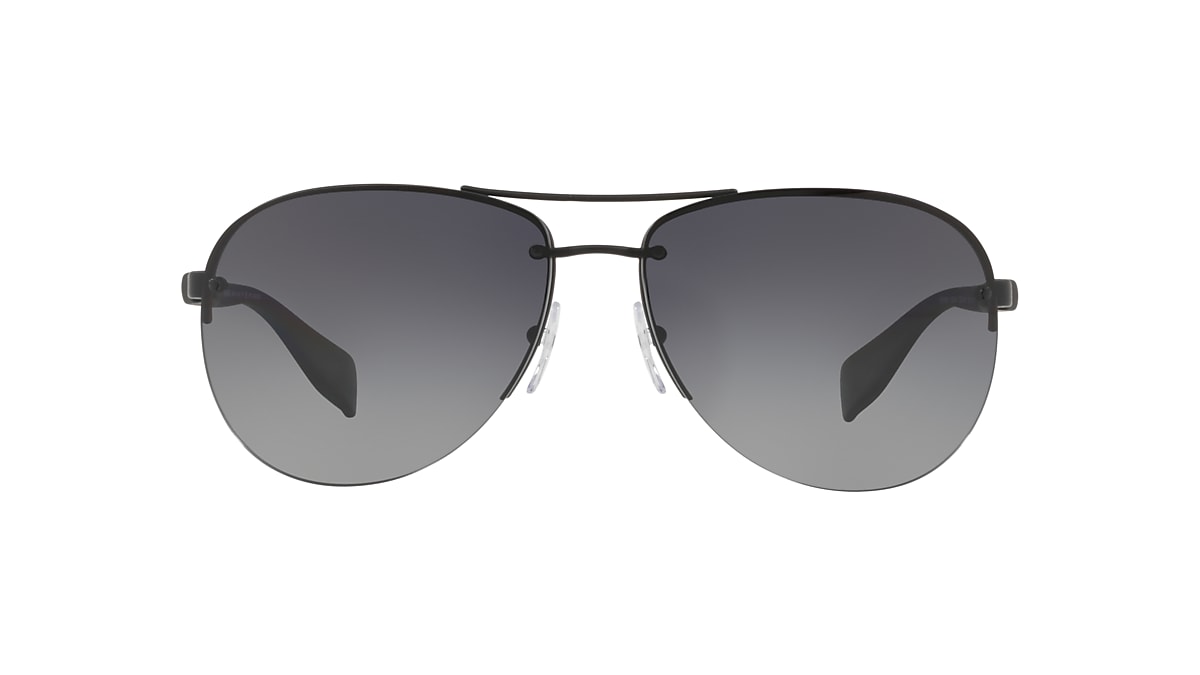 Prada Linea Rossa PS 56MS 65 Polarized Grey Gradient Black