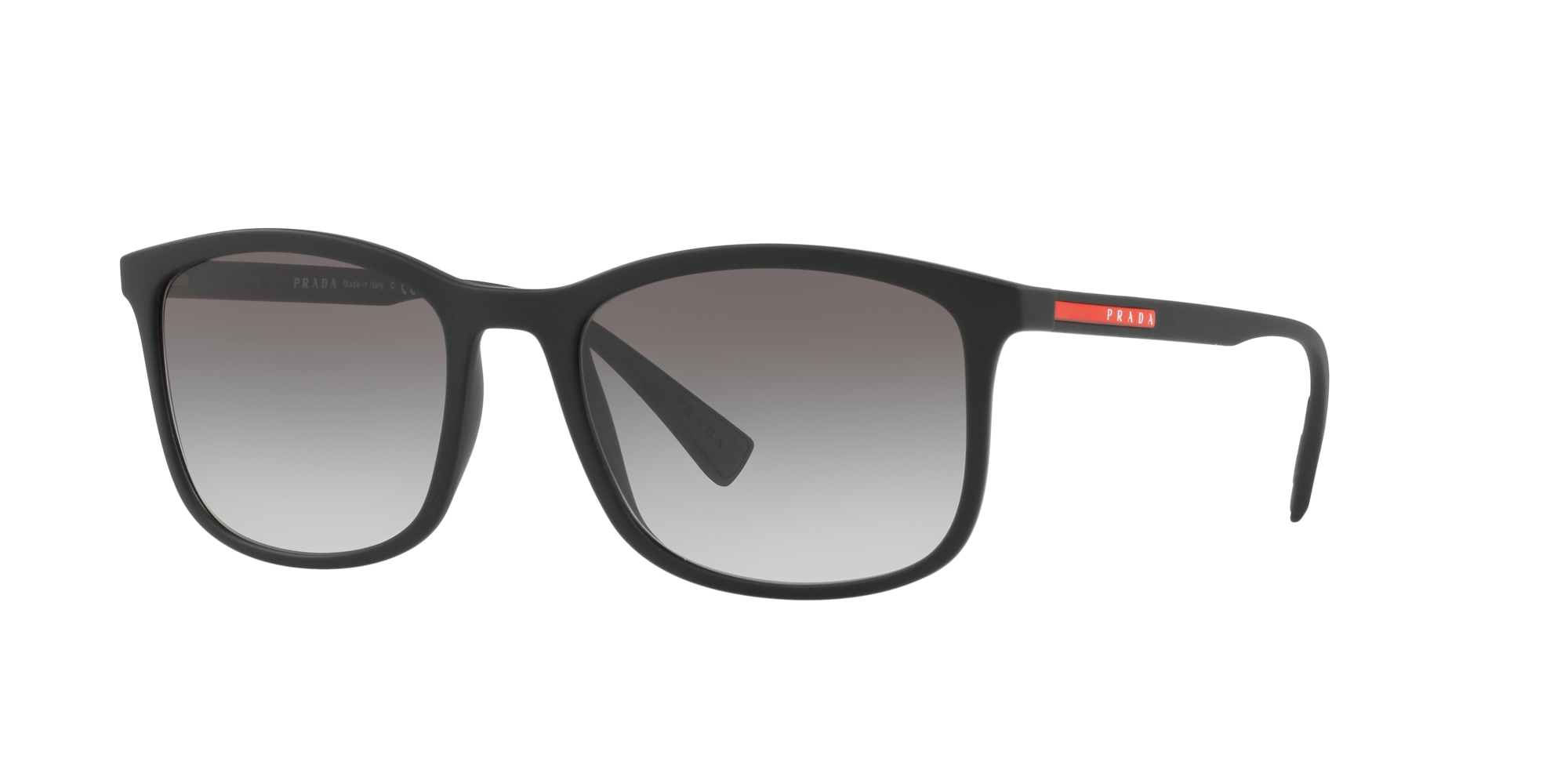 Shop Prada Linea Rossa Man Sunglass Ps 01ts Lifestyle In Grey Gradient